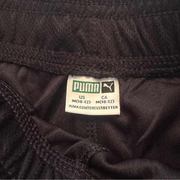 Puma Boys Youth Medium (10-12) Relaxed Track Pants - Picture 3 of 4